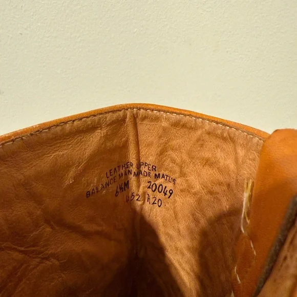 Vintage Texas Longhorn Royalette Campus Boots Size 6 1/2M - Picture 6 of 6